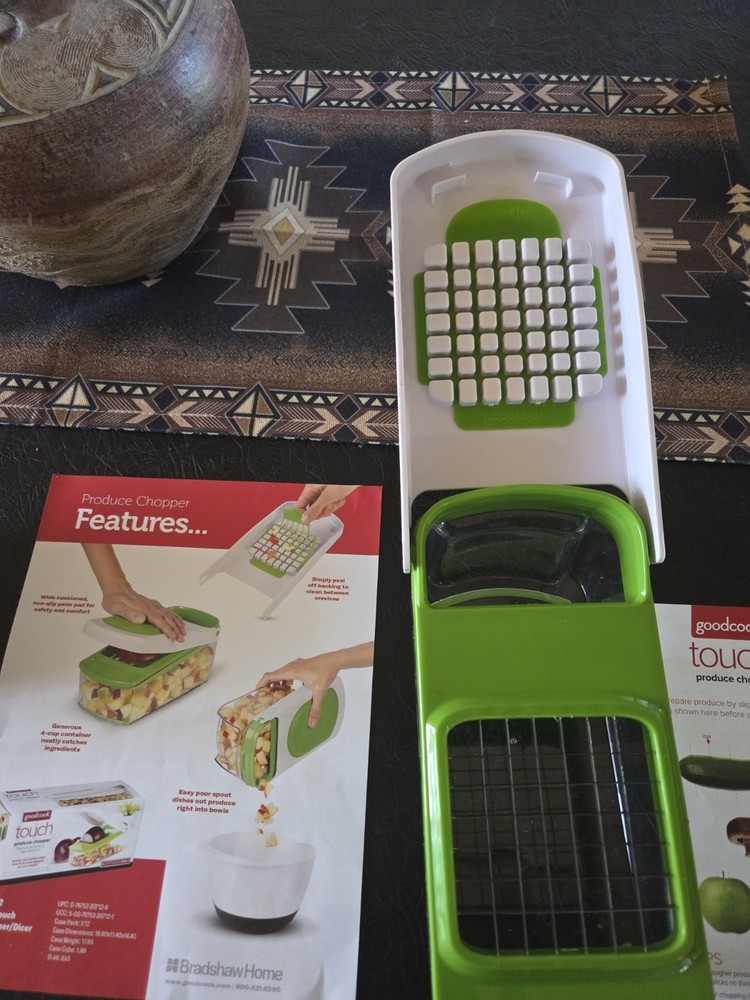 Goodcook Touch Produce Chopper And Handheld Spiralizer