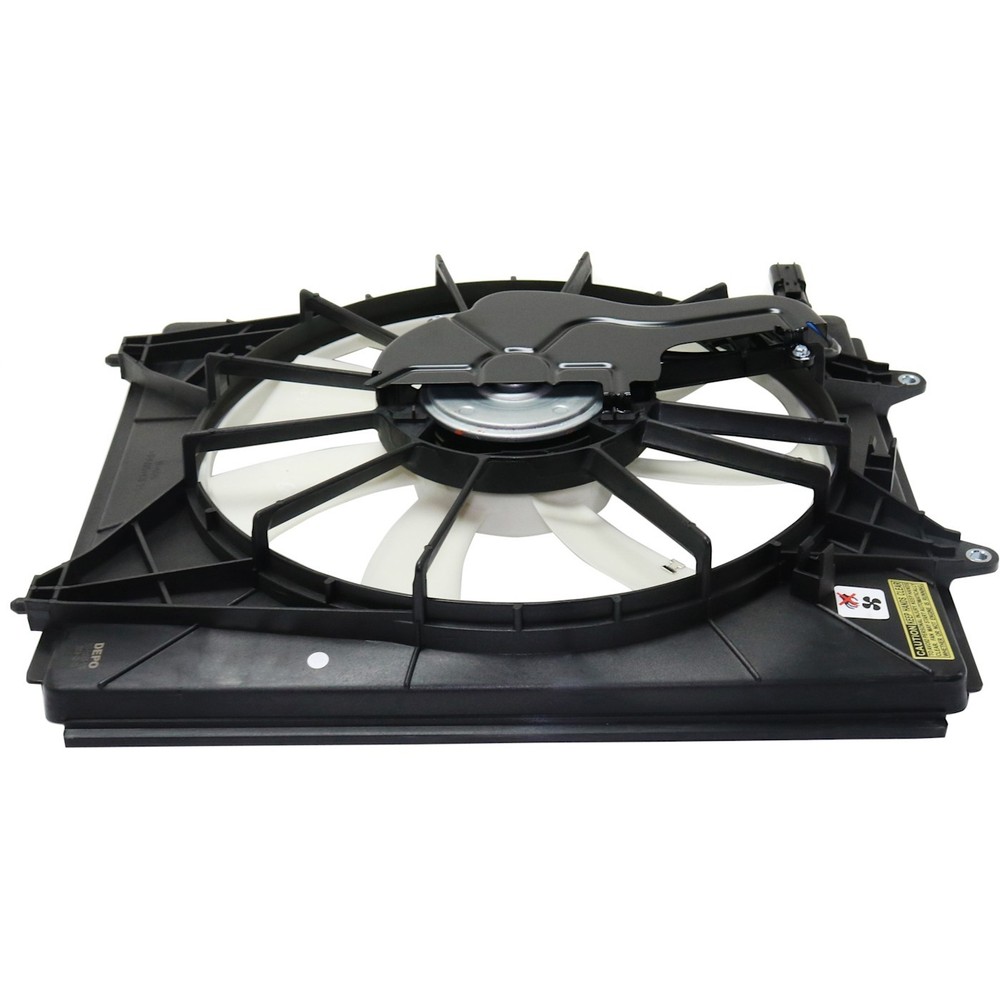 Pair Set of 2 Cooling Fan Assemblies Driver & Passenger Side Left Right