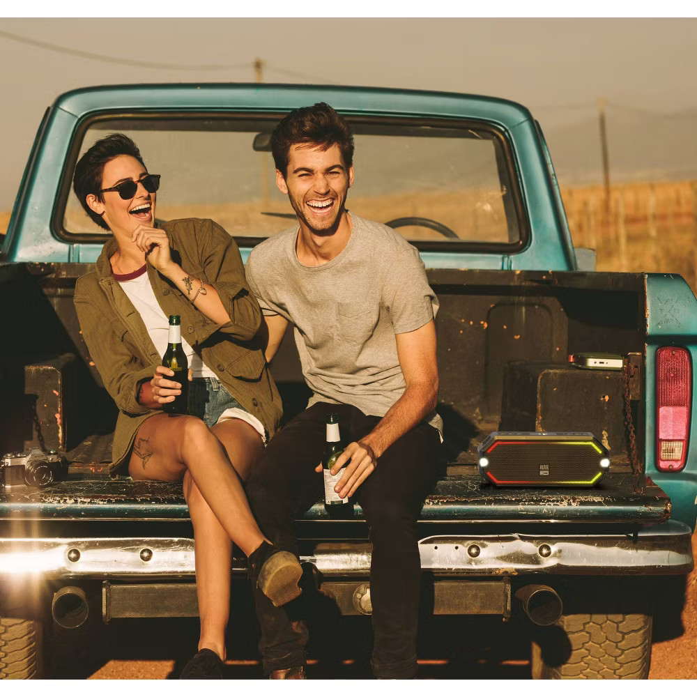 Altec Lansing HydraBlast Bluetooth Speaker- Black