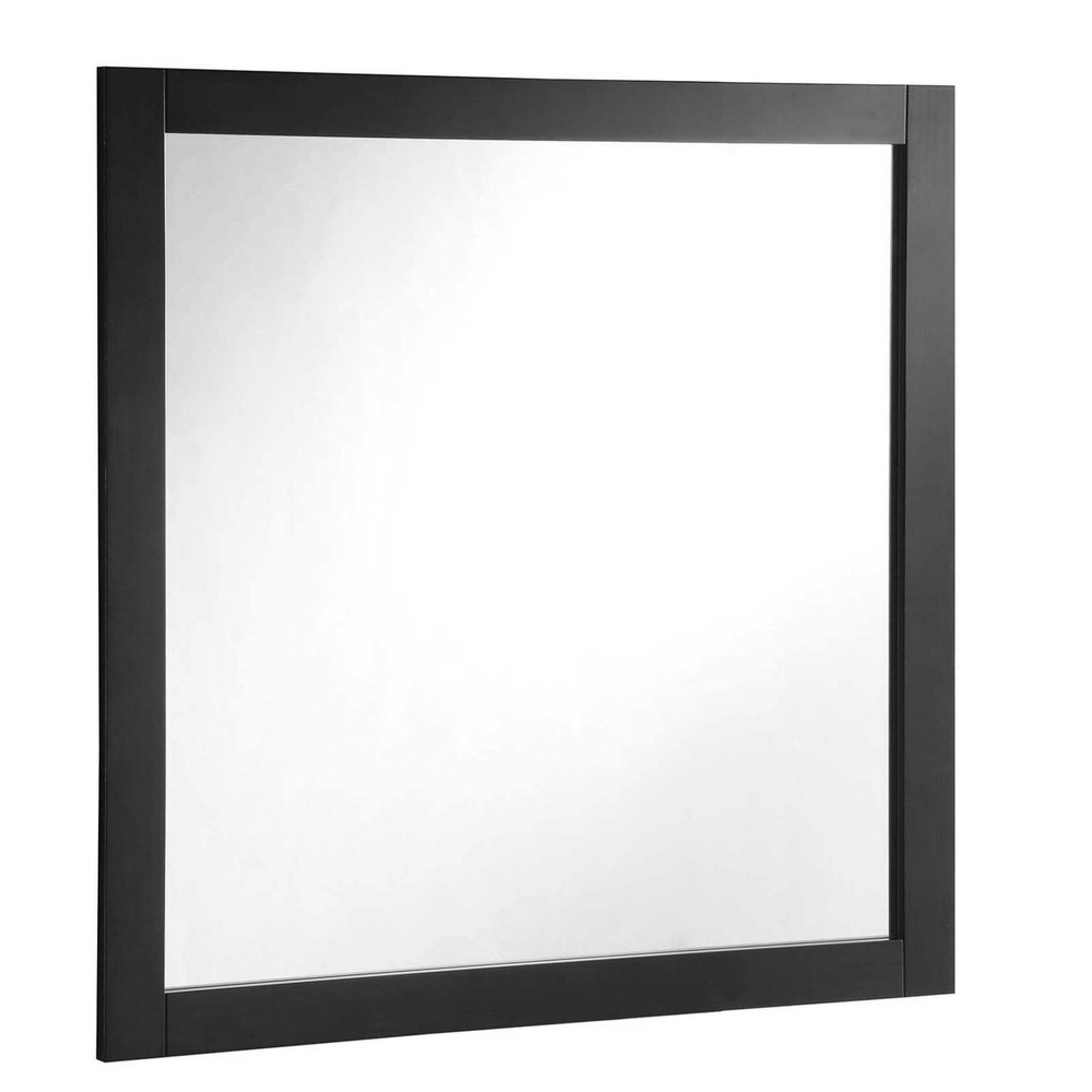 Design House 547091 30" Wall Mounted Mirror - Brown