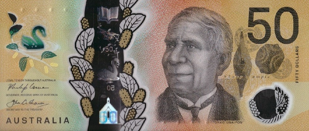 AUSTRALIA 50 DOLLARS 2018 P-65 POLYMER UNC