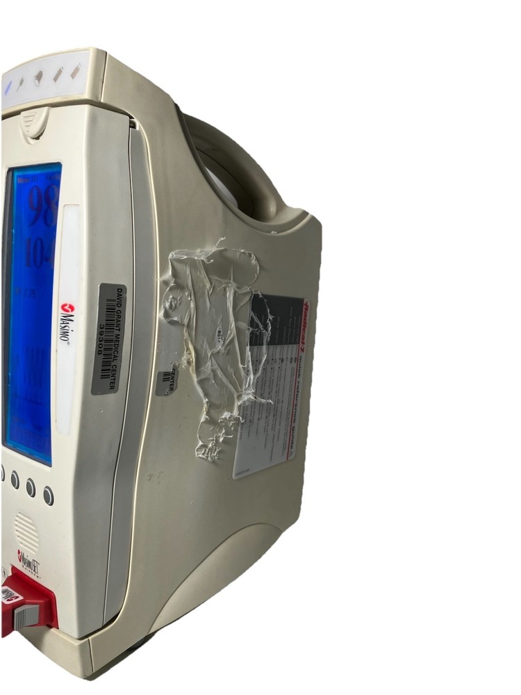 Masimo Radical-7 Handheld Pulse Oximeter with Docking Station w/ Finger Sensor