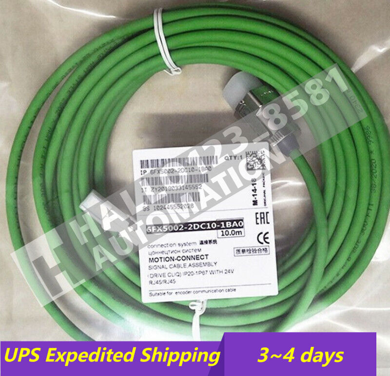 Siemens Servo Cable 6FX5002-2DC10-1BA0 10m NEW