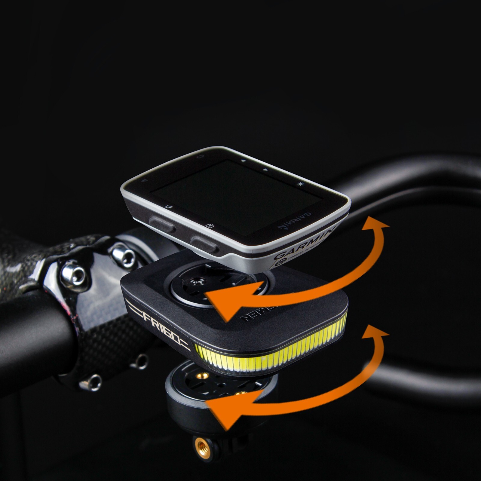 RAVEMEN FR160 OUT-FRONT BIKE HEAD LIGHT FOR GARMIN BICYCLE EYE-CATCHING FLASHING