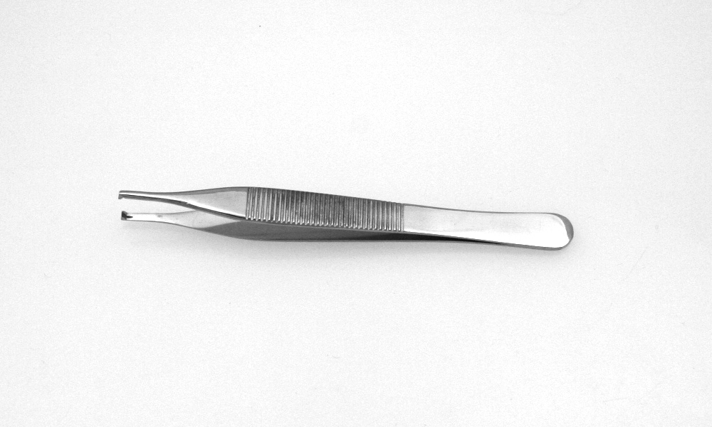 Kit of 3 Surgical Instruments Iris Scissors + Splinter Forceps + Adson Forceps