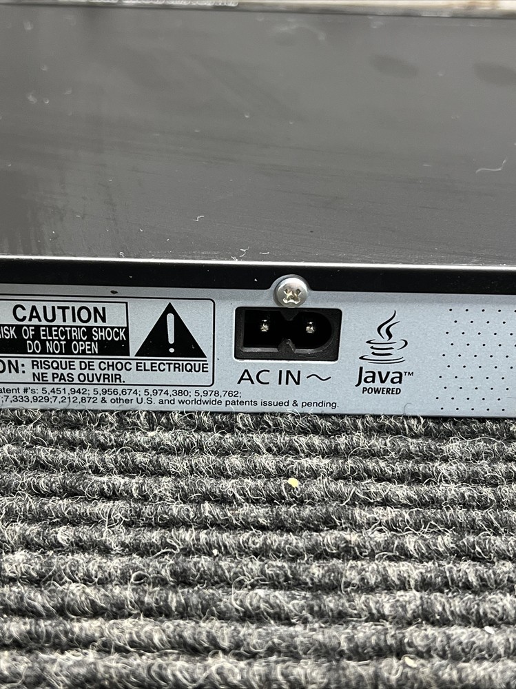 Used Panasonic DMP-BD75 Blu-ray Player - No Remote - Tested