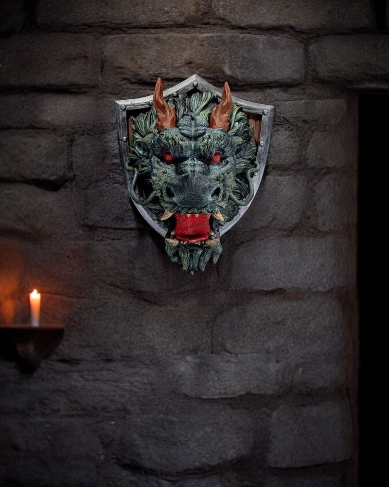 Eastern Dragon Trophy Wallmount - 3D Printed