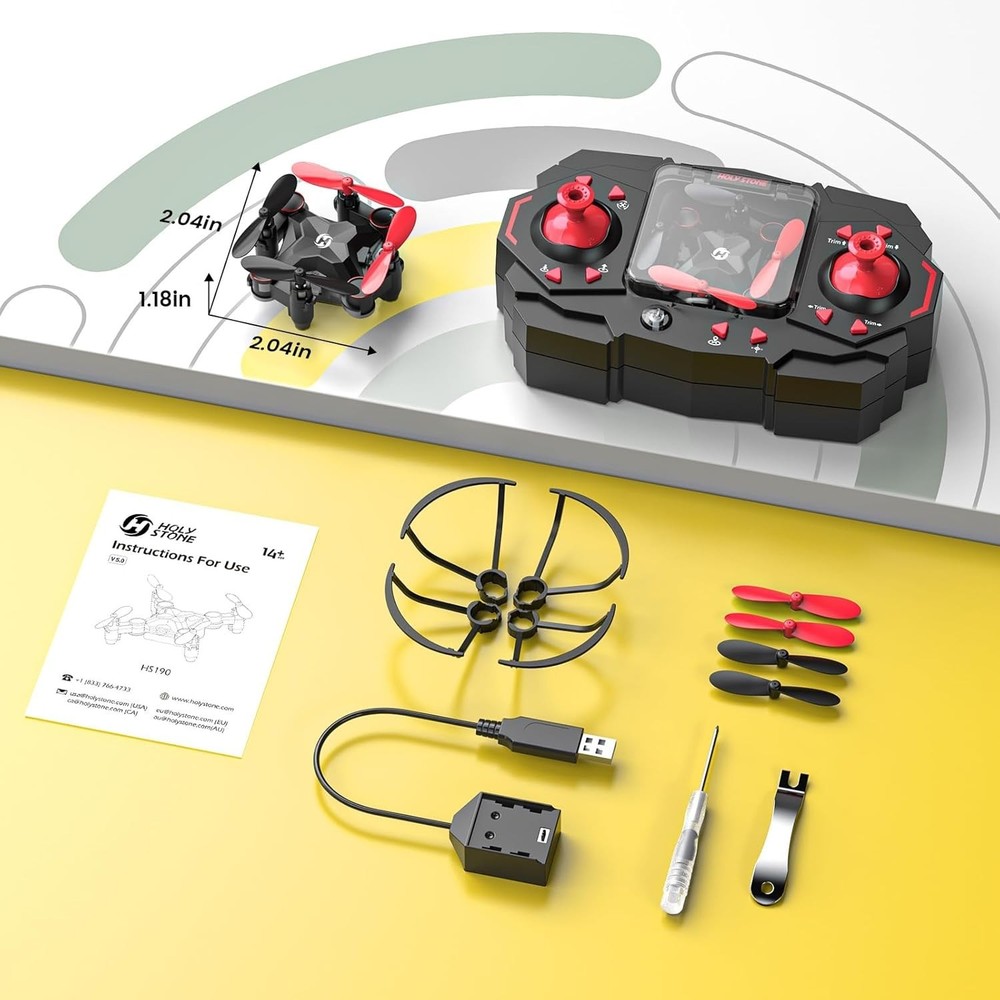 Lightweight RC Drone for Kids - Compact Design & Exciting Flying Experience