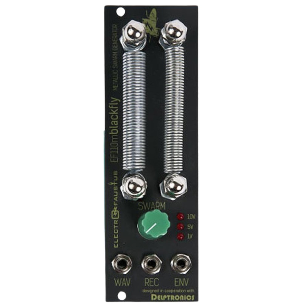 Very Good Excellent Electro-Faustus EF110M Blackfly Modular Spring Activated Ins