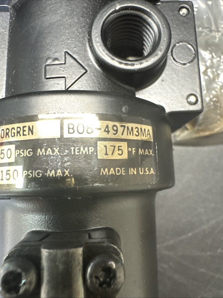NORGREN # B08-497M3MA Compressed Air FILTER - REGULATOR