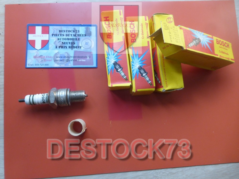 4 Bosch W225T28 Spark Plugs 0241245033