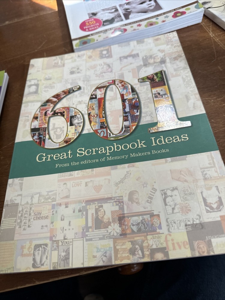 Memory Makers Scrapbooking Technics Set Of Four Books