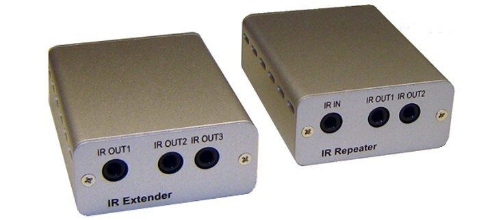 IR Remote Control Over Ethernet Extender IR Remote Blaster Repeater - Max 800FT