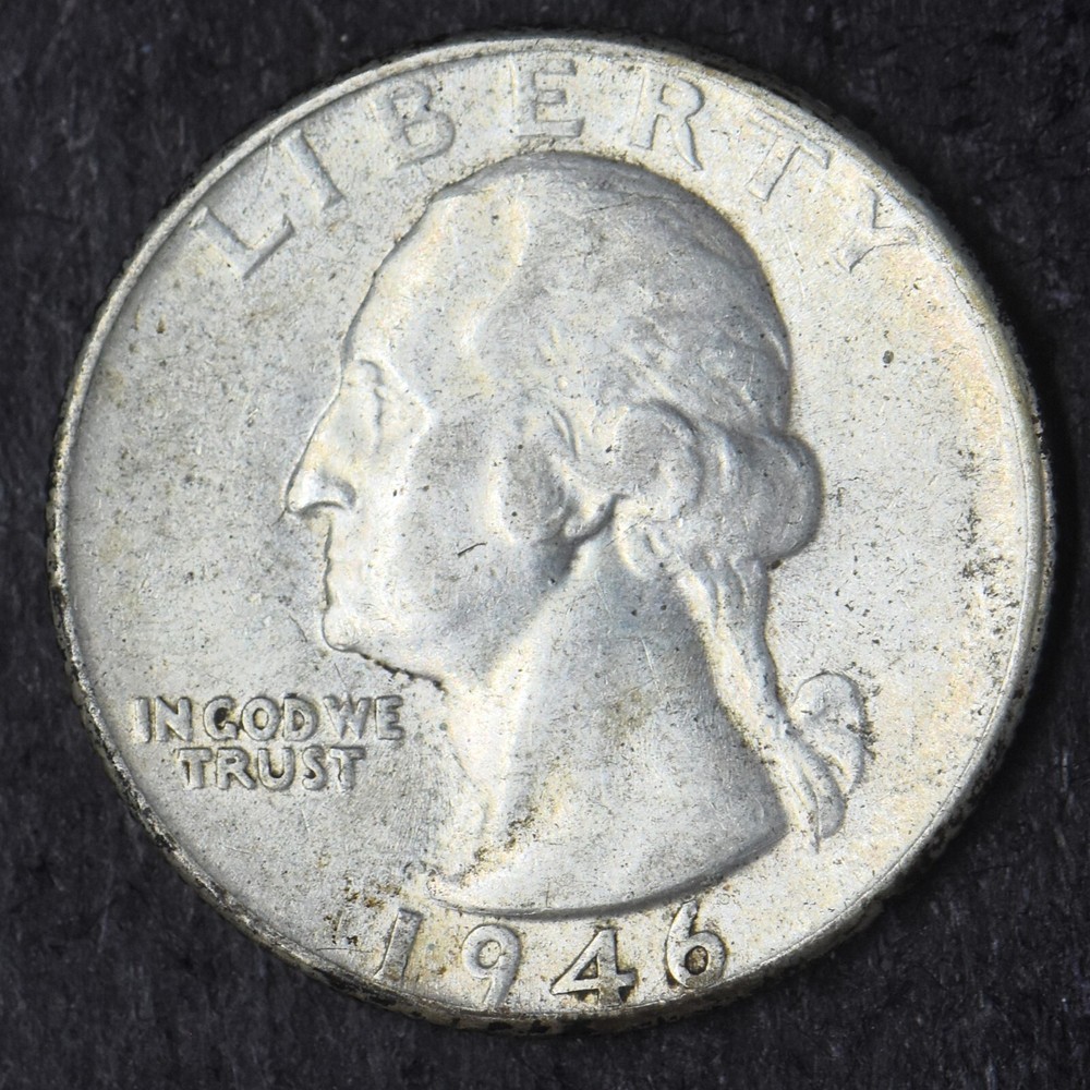 1946-P Washington Silver Quarter Dollar 25C - COINGIANTS -