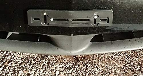 Front License Plate Tag Holder Mounting Adapter Bumper Kit Bracket for VinFast