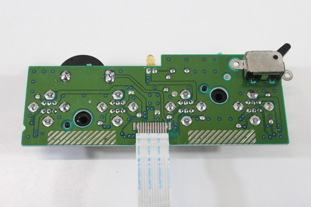 Nintendo OEM Gamecube Controller Port Assembly & New Battery Holder LED Mod