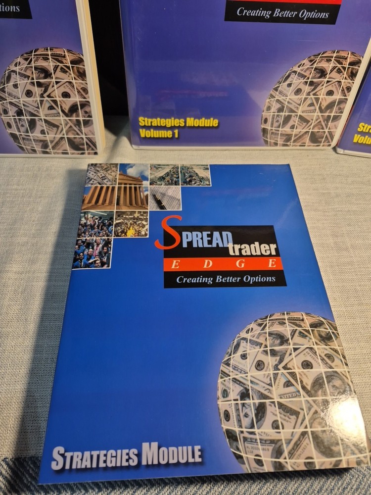 Spread Trader Edge: Basic Market Essentials+Strategies Vol. 1 & 2, 22 cassettes
