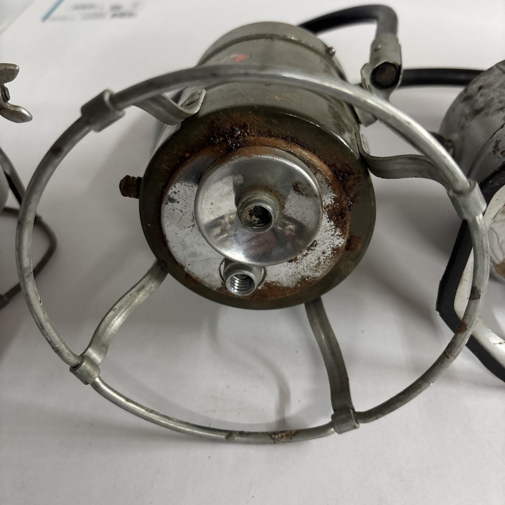 2 Different Vintage Lanterns Economy, Warner, Conger Lantern Co. Untested