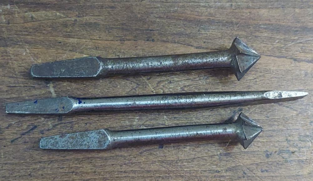 Vintage Craftsman Countersink Auger Bits Flat Head Screwdriver Bit