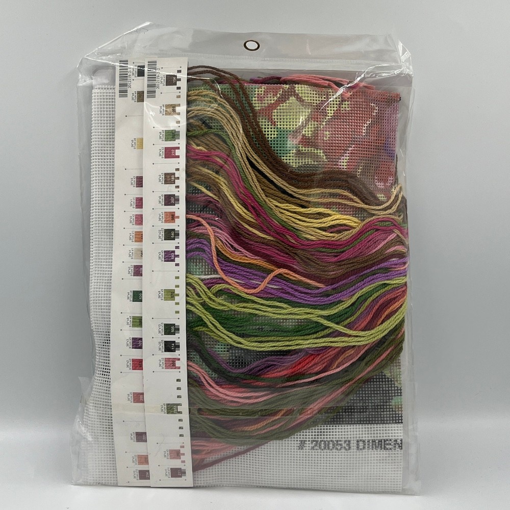 Dimensions Hydrangea Bloom Needlepoint Kit #20053 14"x14" NEW