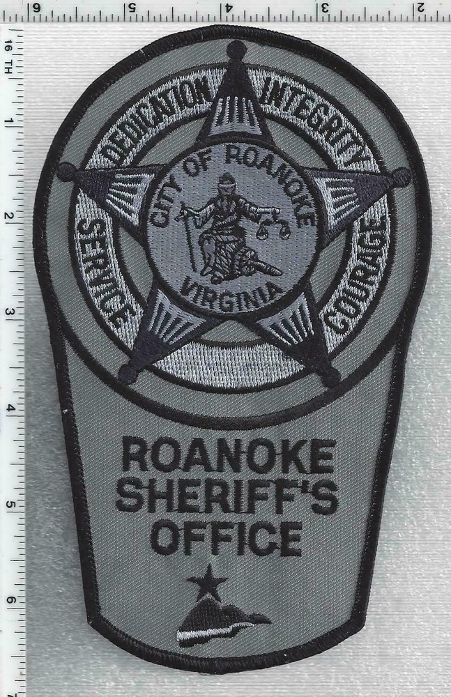 Roanoke County Sheriff (Virginia)  Subdued Shoulder Patch