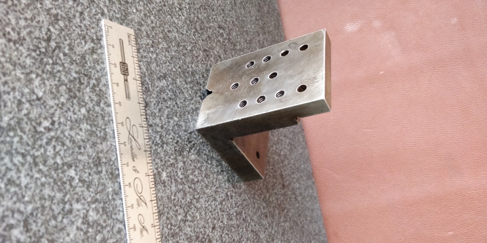 Indicator Inspected ~ Right Angle Plate Machinist Mill Milling Set-Up Fixture