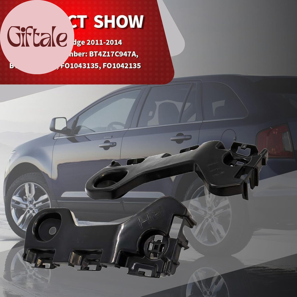 Front Bumper Cover Support Bracket Retainer Reinforcement Compatible with MKX Ed