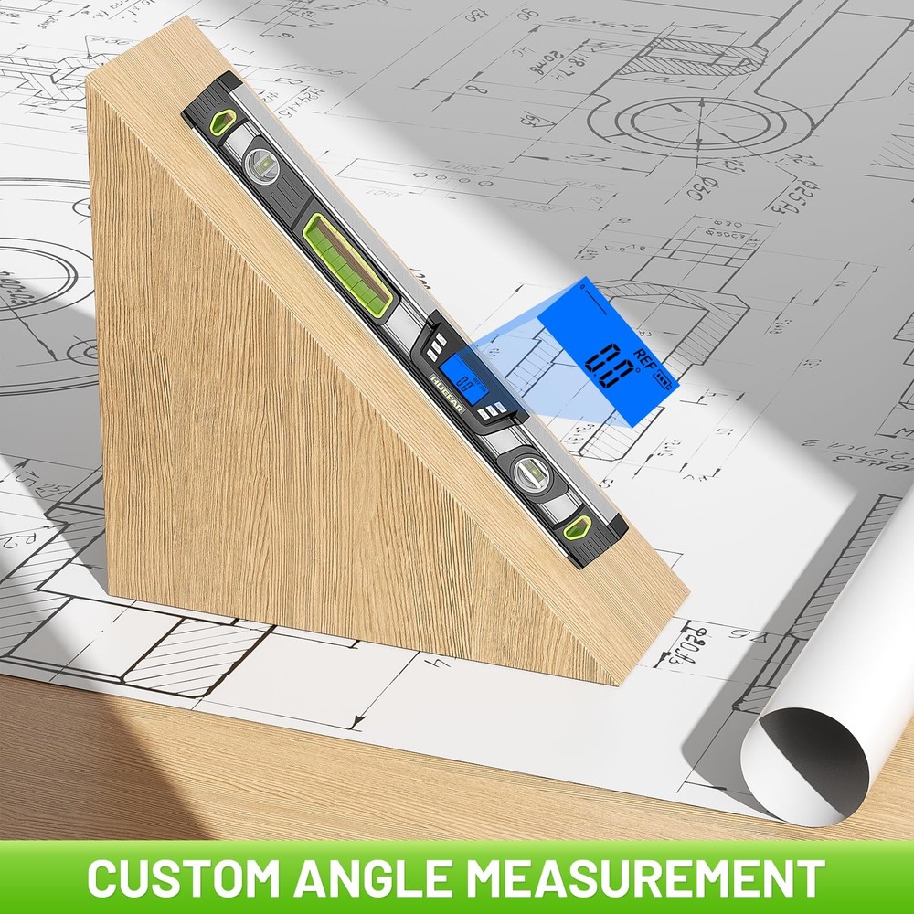 Huepar 48-Inch Digital Level, Professional Smart Precision 48 Inch Level