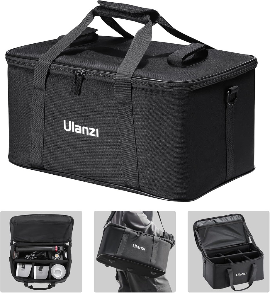 Durable Carrying Bag for Studio Lights & Softboxes with Shoulder Strap, 17.13