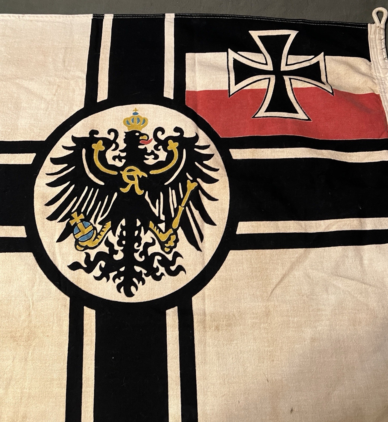 WWI Germany Imperial Naval War Flag w/ Maltese Cross 60x90 Reichskriegsflagge