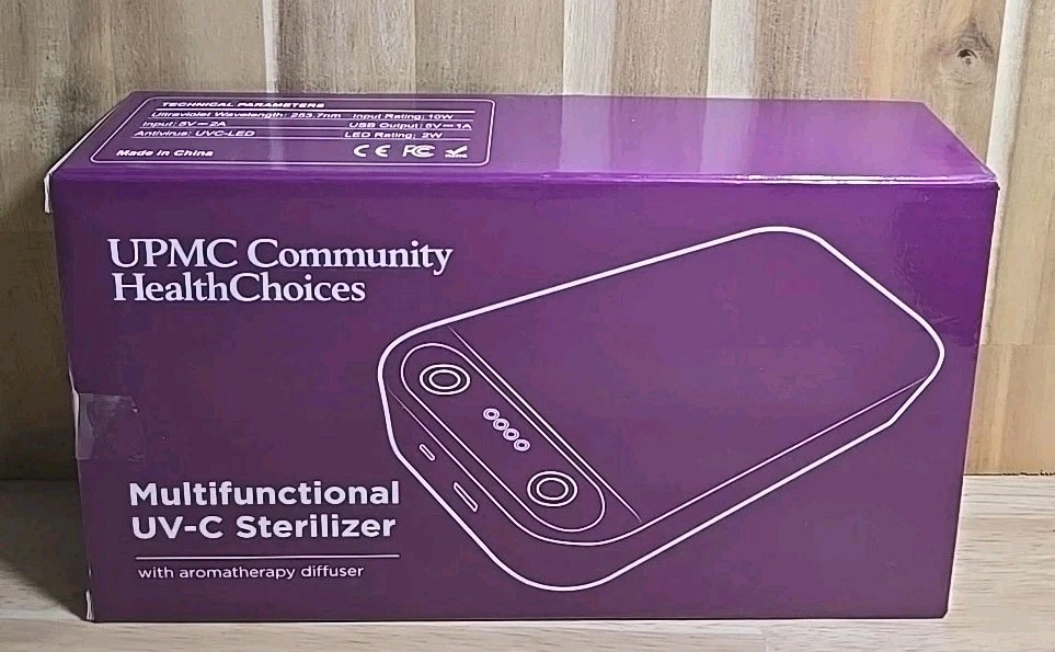 UV-C Sterilizer Multifunctional UPMC W Aromatherapy Diffuser New In Box