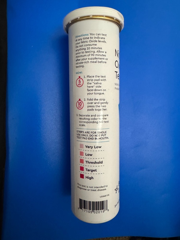 40 Nitric Oxide Test Strips