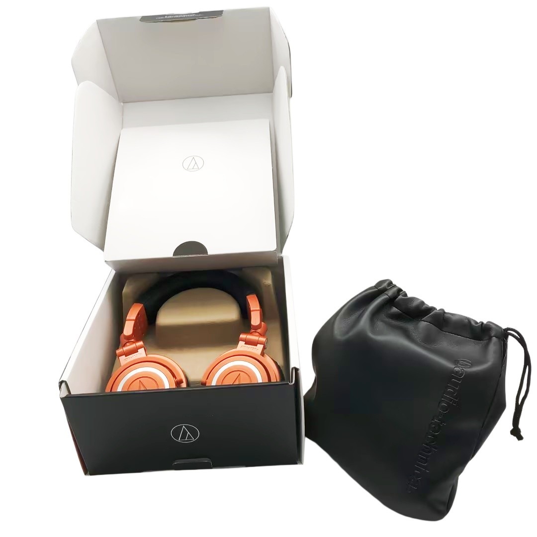 NEW A-T ATH-M50x Closed-Back Professional Studio Monitor Headphones US