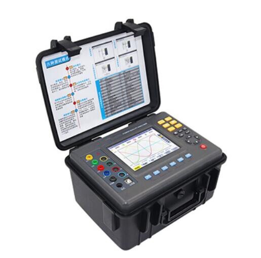 Three-phase Power Quality Analyzer Meter With 4pcs 8mm×15mm Current Clamp