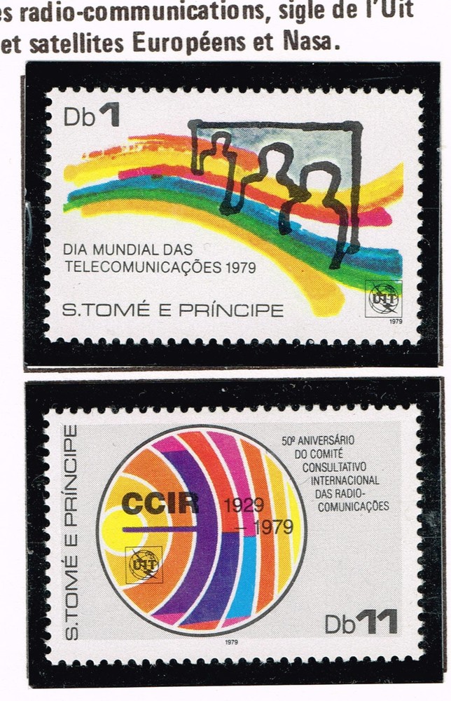 St.Tome Telecomunications set 1979  MNH