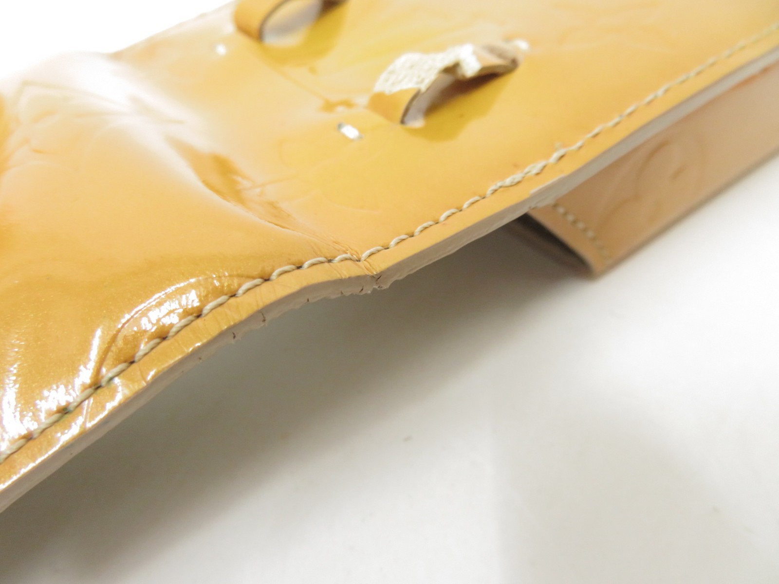 LOUIS VUITTON Cigarette Case Monogram Vernis shoulder bag F#50588