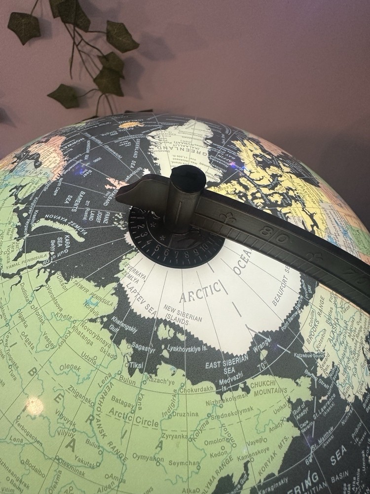 Black Repogle Starlight Series Light Up Globe Illuminated
