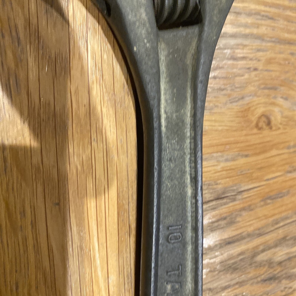 Vintage Taparia 10” Adjustable Spanner, Really Nice Condition