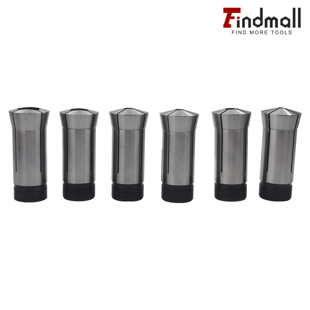 Findmall 5C Square Collet 6 PC Set 1/4",5/16",3/8",1/2",5/8",3/4"