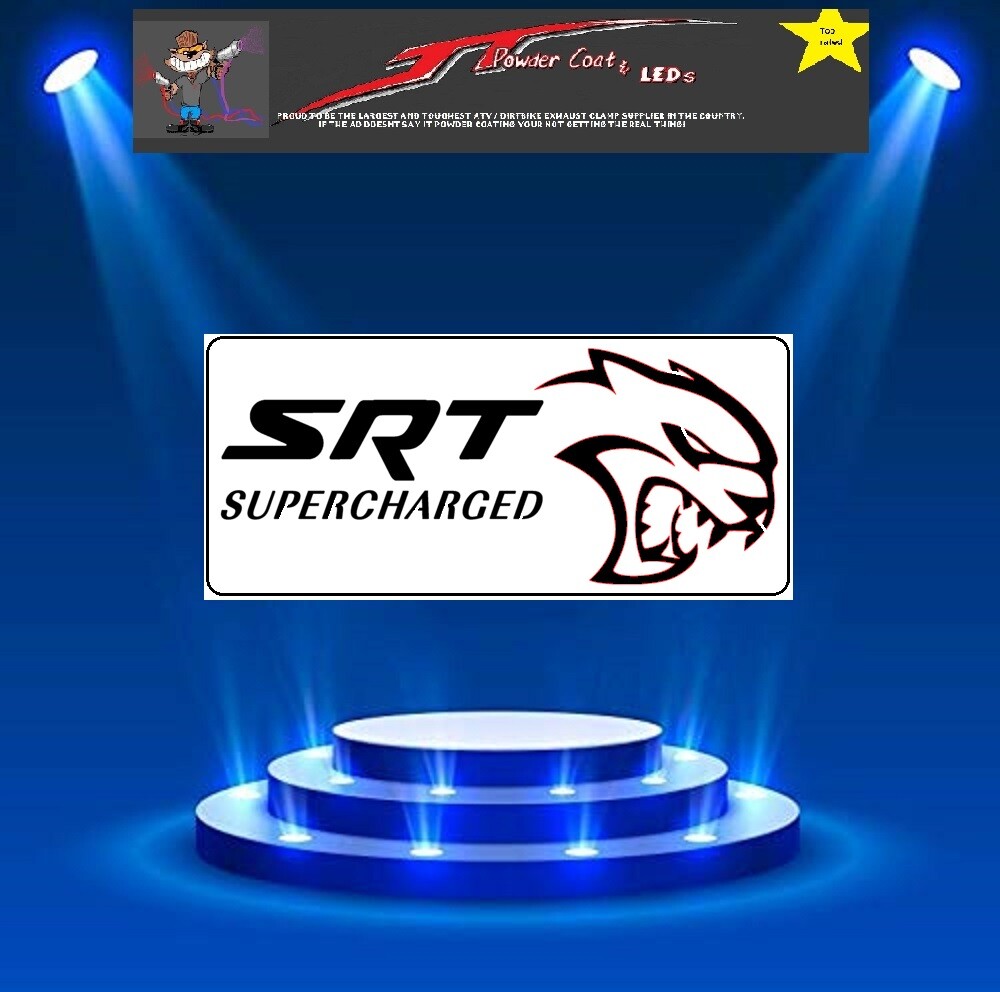 Dodge SRT Hellcat Logo Stencil Template Airbrush Paint  # 01