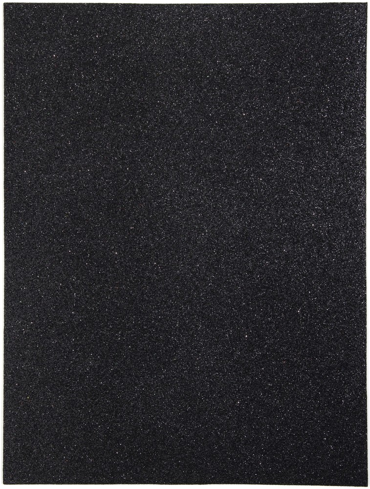 Glitter Foam Sheet 9"X12" 2mm Black