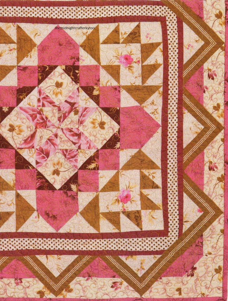 Scrappy Puzzle Quilt Pattern Pieced JM