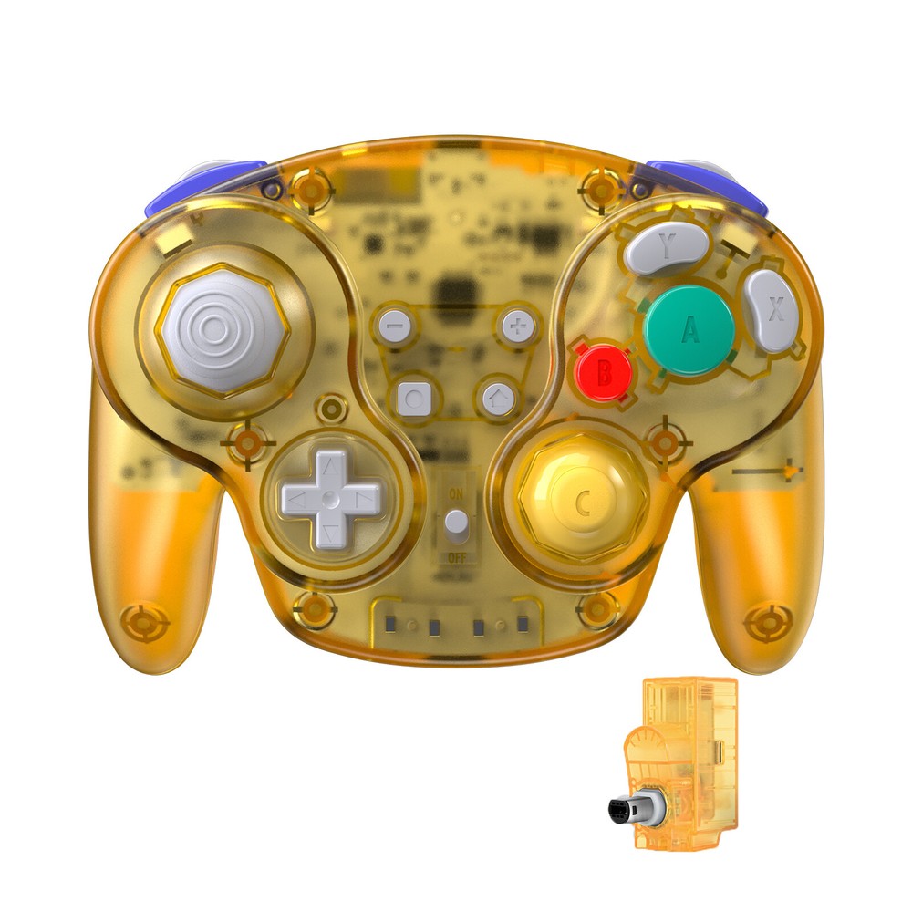 Wireless GameCube Controller with Rumble for Original Wii Nintendo Gamecube