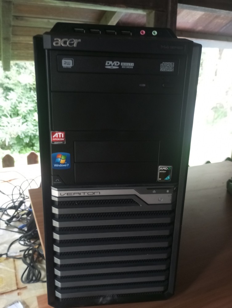 Computer With Burner