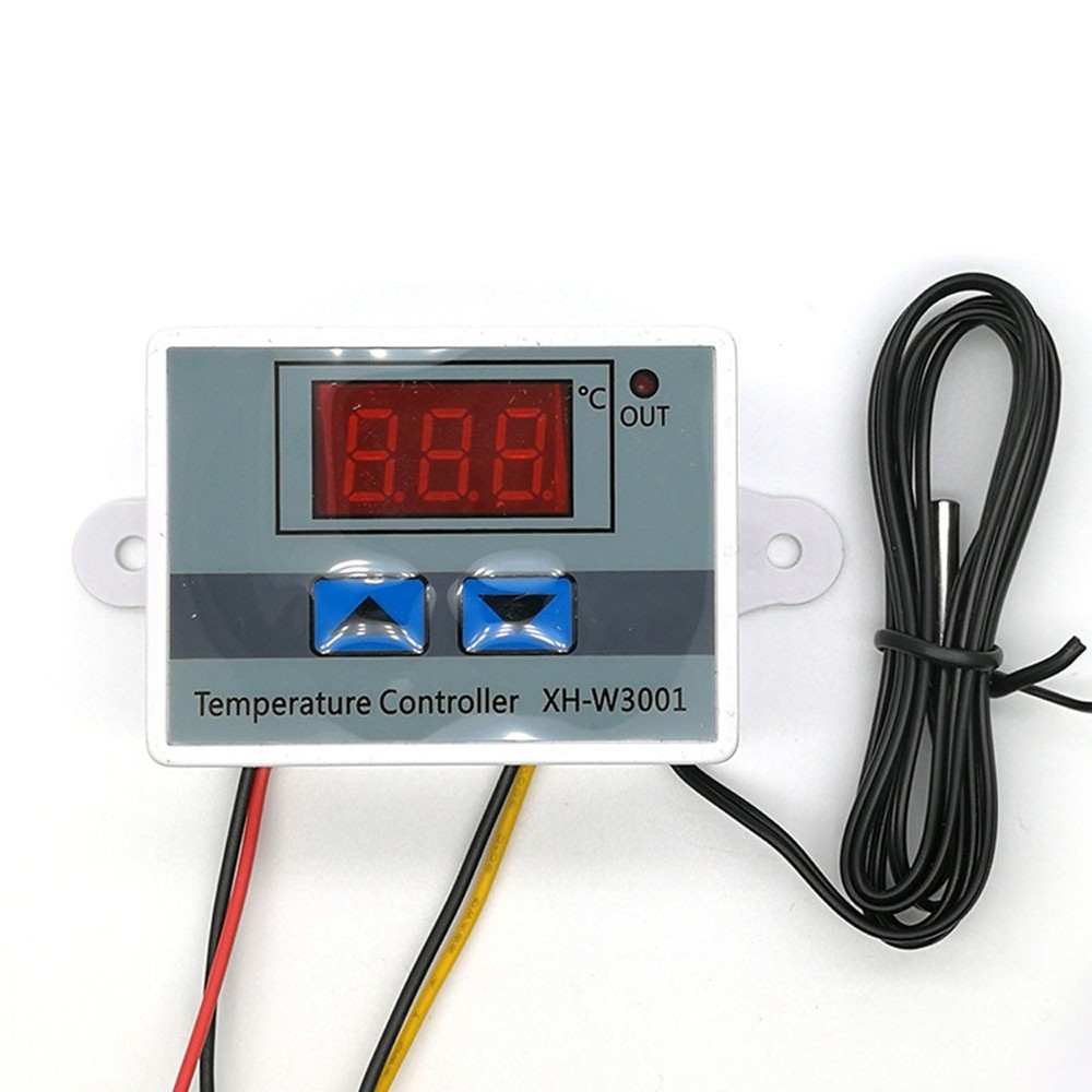 LED Temperature Controller Thermostat Switch Thermometer 12/24/220V