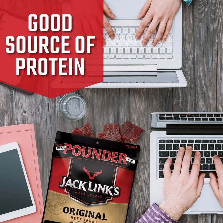 Jack Link's Original Beef Jerky, 16 oz.