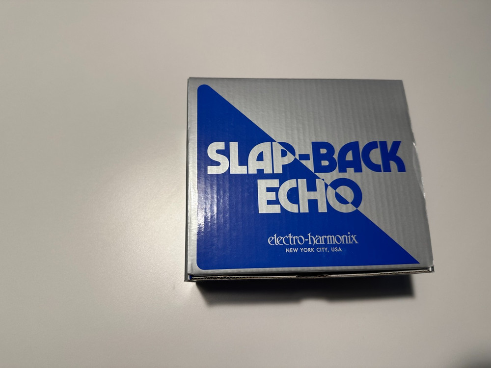 Used Electro Harmonix EHX Slap-Back Echo Analog Delay Guitar Effects Pedal