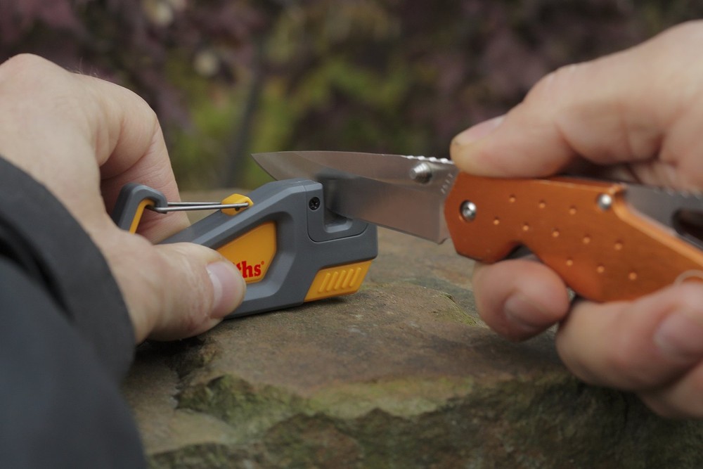 50538 Pack Pal Sharpener and Fire Starter – Grey – Sharpener & Fire Starter –...