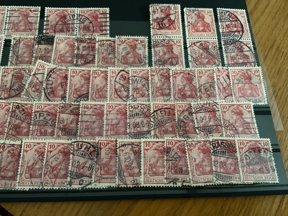 Germany used stamps B1914