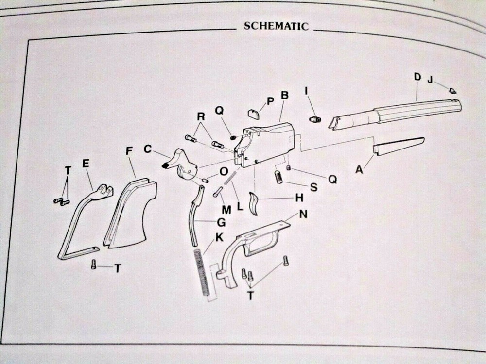 #1 ASM CVA "Prospect Pistol" Trigger Spring (Unfired)